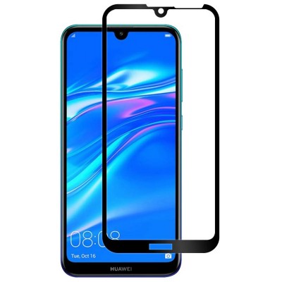 Защитное стекло для Huawei Y7 (2019) - 3D Full Glue