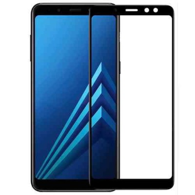 Защитное стекло для Samsung Galaxy A8 (2018) - 3D Full Glue