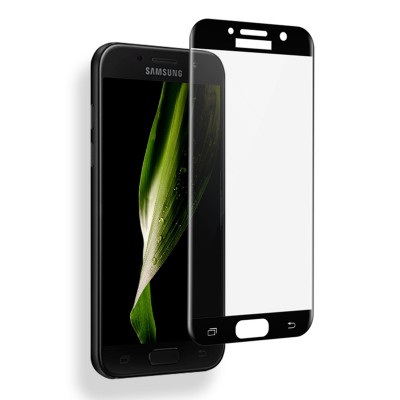 Защитное стекло для Samsung Galaxy A5 (2017) - 5D Full Glue (круглые края)