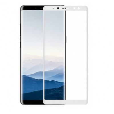 Защитное стекло для Samsung Galaxy A8 (2018) - 5D Full Glue (круглые края)