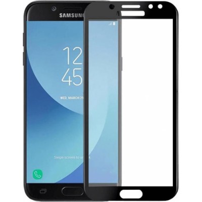 Защитное стекло для Samsung Galaxy J7 (2017) - 5D Full Glue (круглые края)