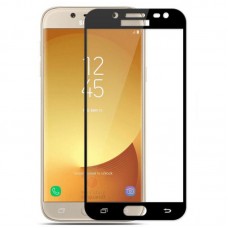 Защитное стекло для Samsung Galaxy J5 Prime - 5D Full Glue (круглые края)