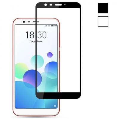 Защитное стекло для Meizu M8c - Full Screen